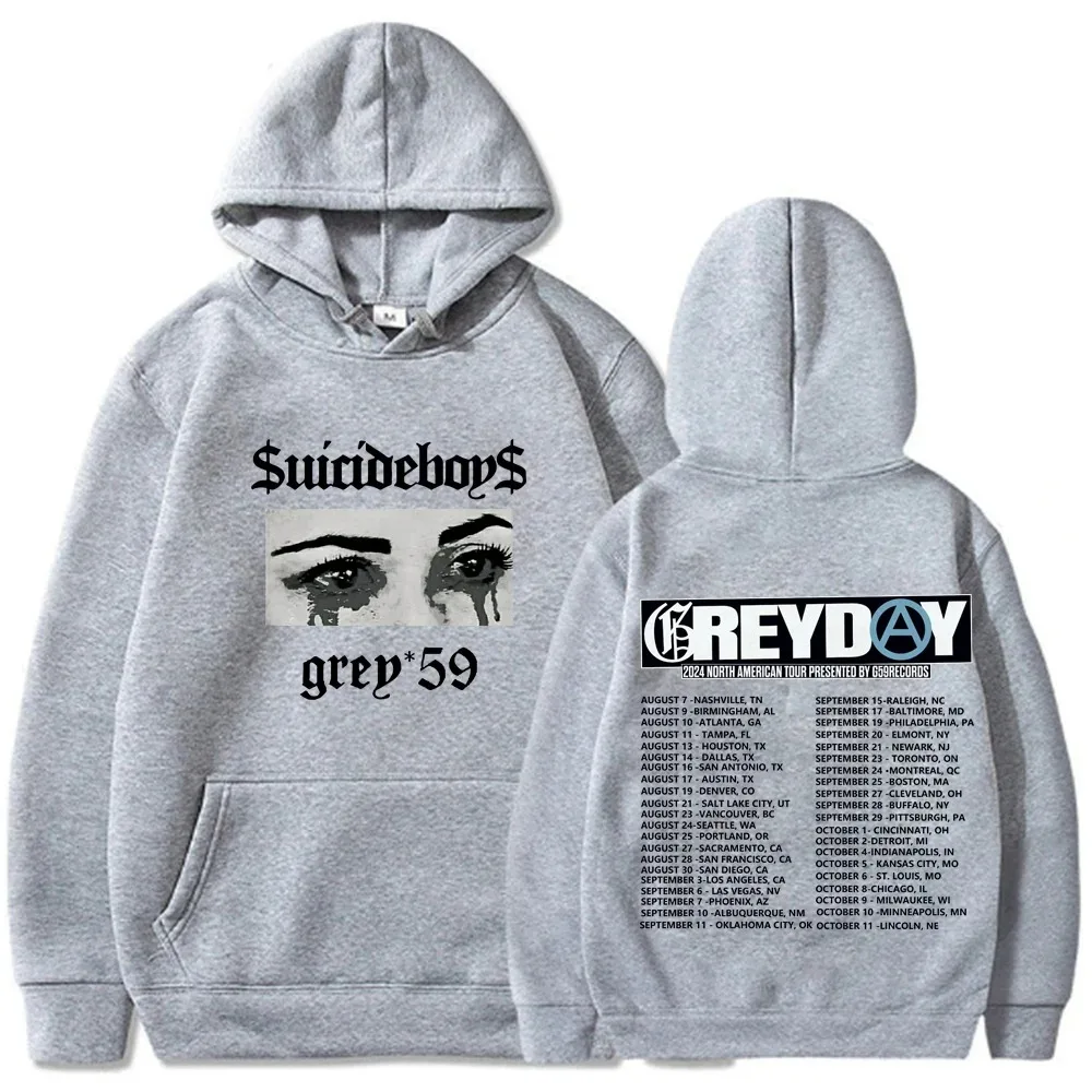 2024 Suicide Boys G-59 Printed Hoodie Merchandise Hoodie Concert Gift Hoodie Hoodie Streetwear Women Suicide Boys Fan Gift