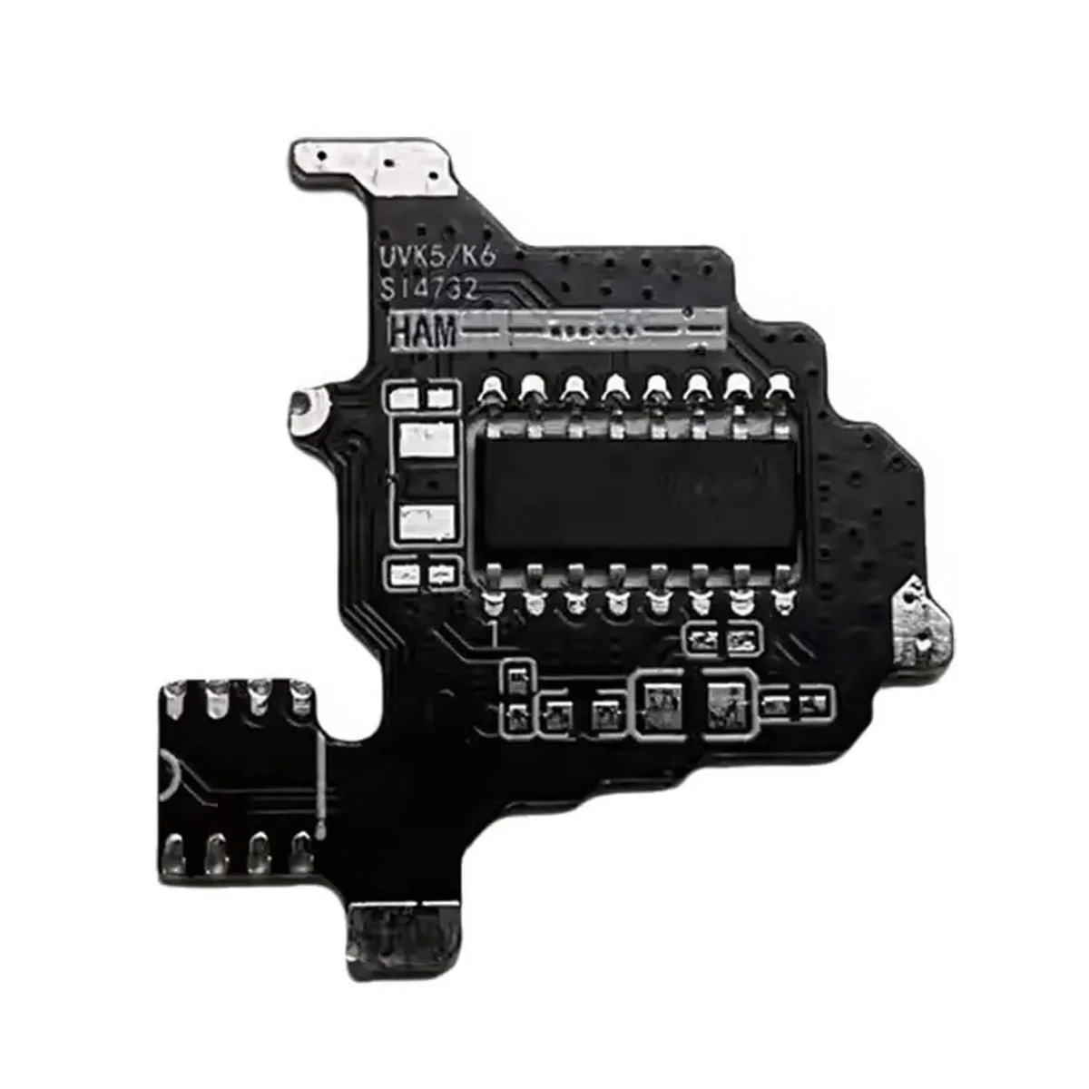 Per K5/K6 SI4732 modulo Radio + 2xDonut Antenna modulo di modifica interfono a onde corte soluzione doppia Antenna