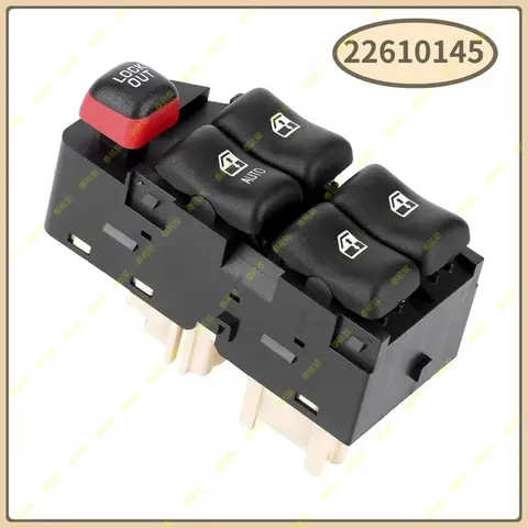 22610145 Electric Power Master Window Switch Lifter Button parts for Cutlass Malibu Classic Chevrolet Cavalier 2000-2005