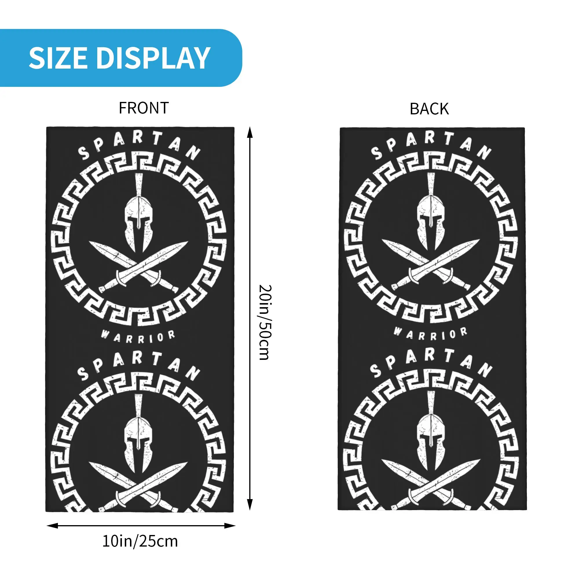 Custom Spartan Race Links Motor To Courage Winter Headband Neck Warmer Men Women Tube Scarf Challenge  Face Bandana Gaiter