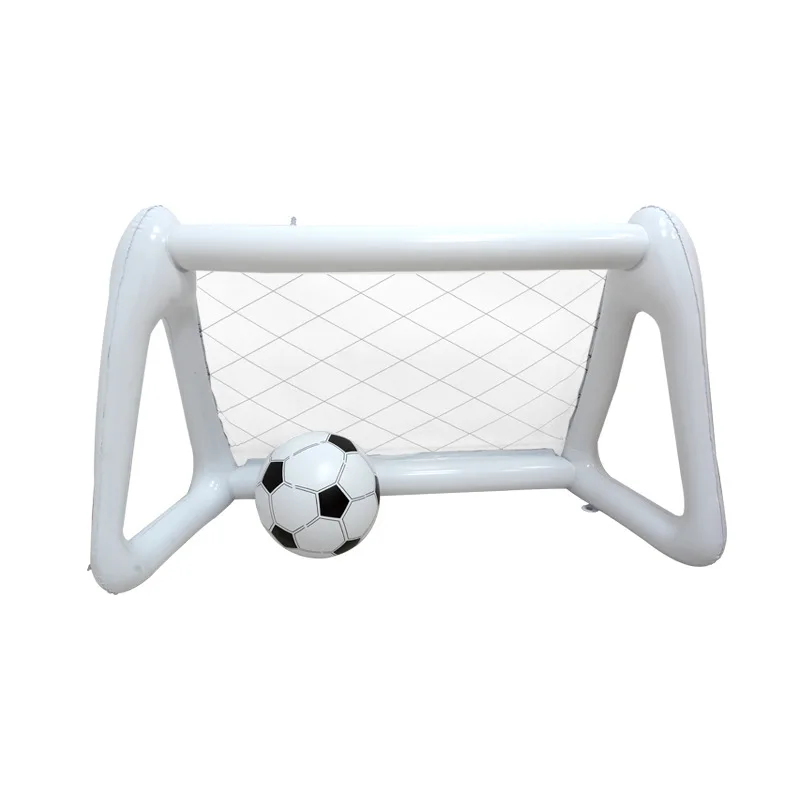 Set di cornici per porta da calcio gonfiabile portatile per bambini Mini gioco genitore-figlio interattivo all'aperto con porta da calcio netta