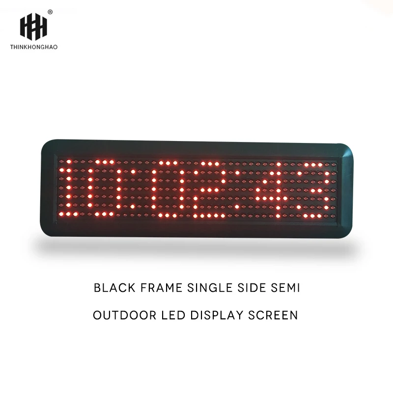 [Hong Hao]factory indoor p 7.62 RGB electronic rolling message board full-color LED mobile remote control LED advertisement
