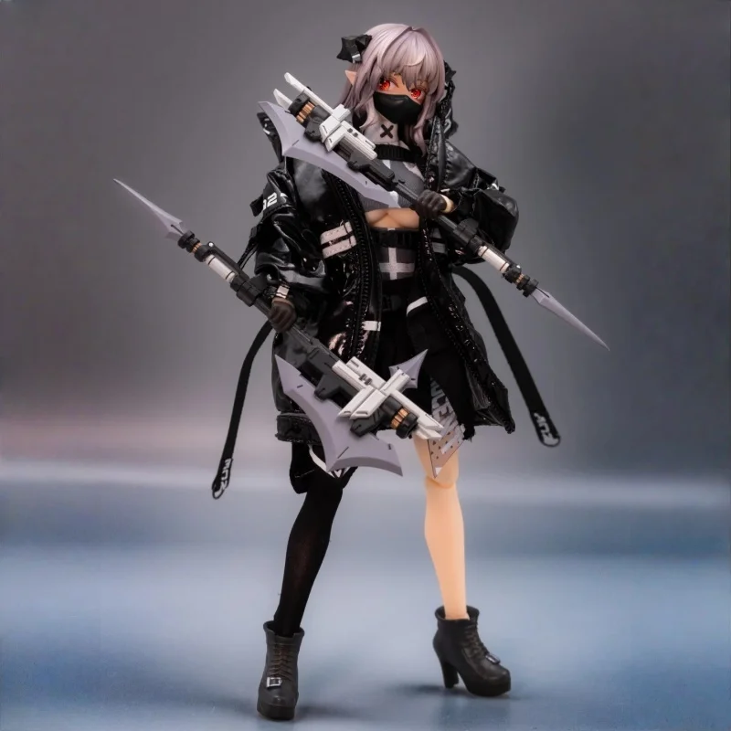 

Original HASUKI PA009 1/12 Scale Sister Friede Action Figure - 6'' Female Soldier Full Set Collectible Model Toy for Gifts