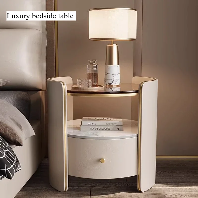 Japanese Girls Nightstands Natural Wooden White Storage Nightstands Moveable Table Armarios De Dormitorio Modern Furniture Home