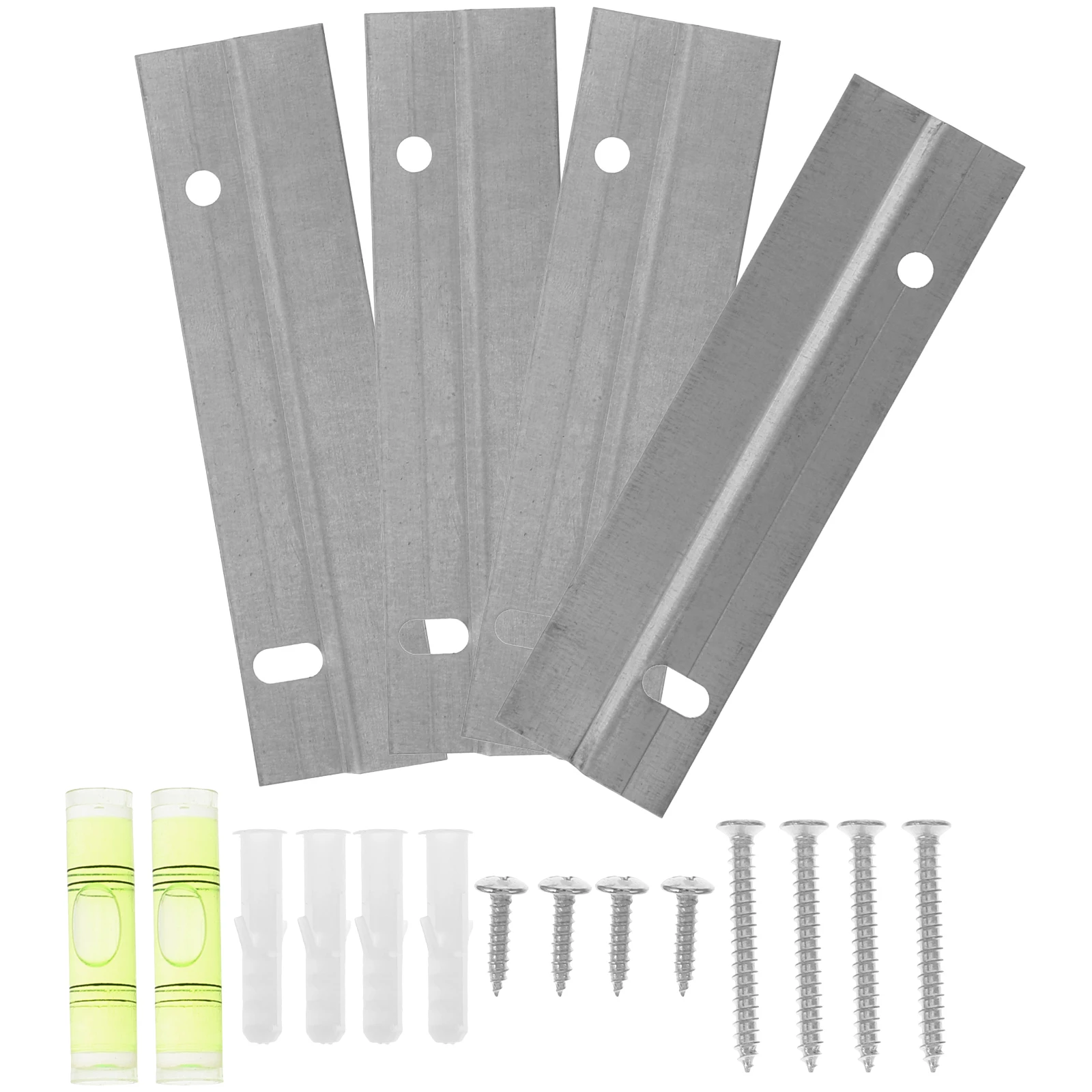 

Wall Mounting Brackets Set Heavy Duty Picture Hangers for Frames Z Clips Mirror Hanging Kit Photo Artwork Decor Mounts