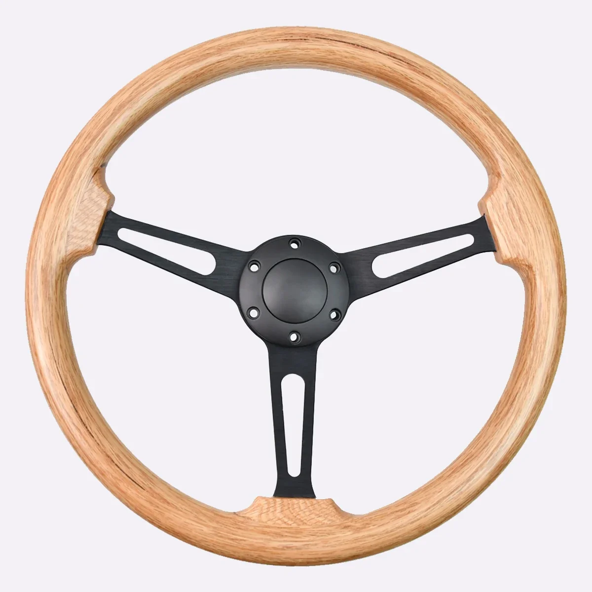 

Универсальный 15-дюймовый модифицированный руль для гонок по дрифту, 380 мм, твердый деревянный кронштейн для улучшенного вождения