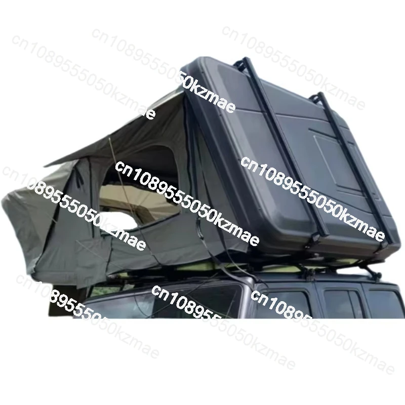Suitable for family camping tent 3-4 person hard shell outdoor automatic land aluminum roof tent