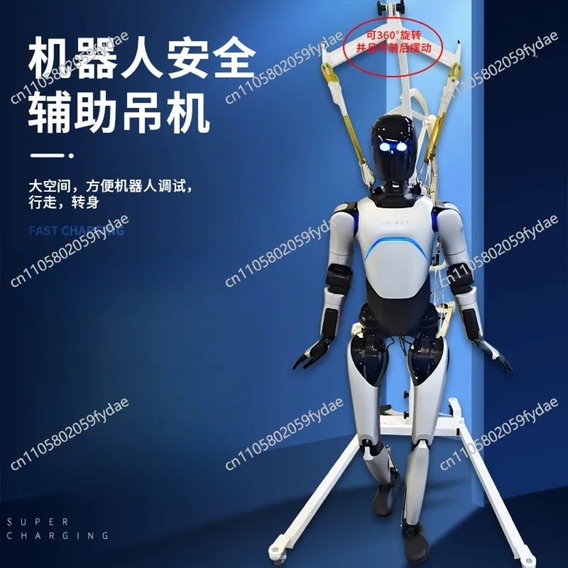 Intelligent machine assisted walking crane anti-fall shift machine humanoid robot lifting artifact electric mute
