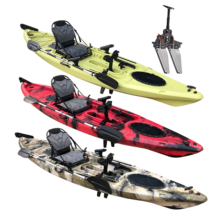 Single Kajak Fishing Pedal Kayak Canoe