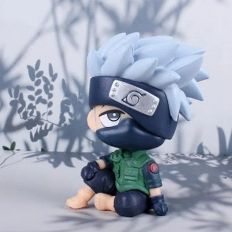 9.5cm Naruto Kakashi Uchiha Sasuke Itachi Uzumaki Anime Figure Model Toy PVC Action Figure Decorative Statue Children Gift