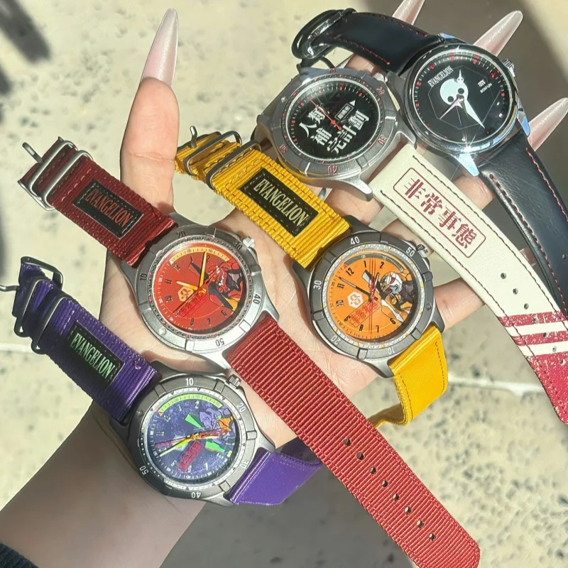 Evangelion EVA Watch Blind Box Anime Merchandise Character Themed Shinji Rei Asuka EVA-01 02 Official Genuine Collectible