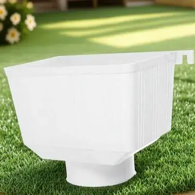 

Rainwater Gutter Downspout Connector Plastic Roof Gutter Adapter Non-Leak Drainage Connector Easy Install Rainwater Downspout