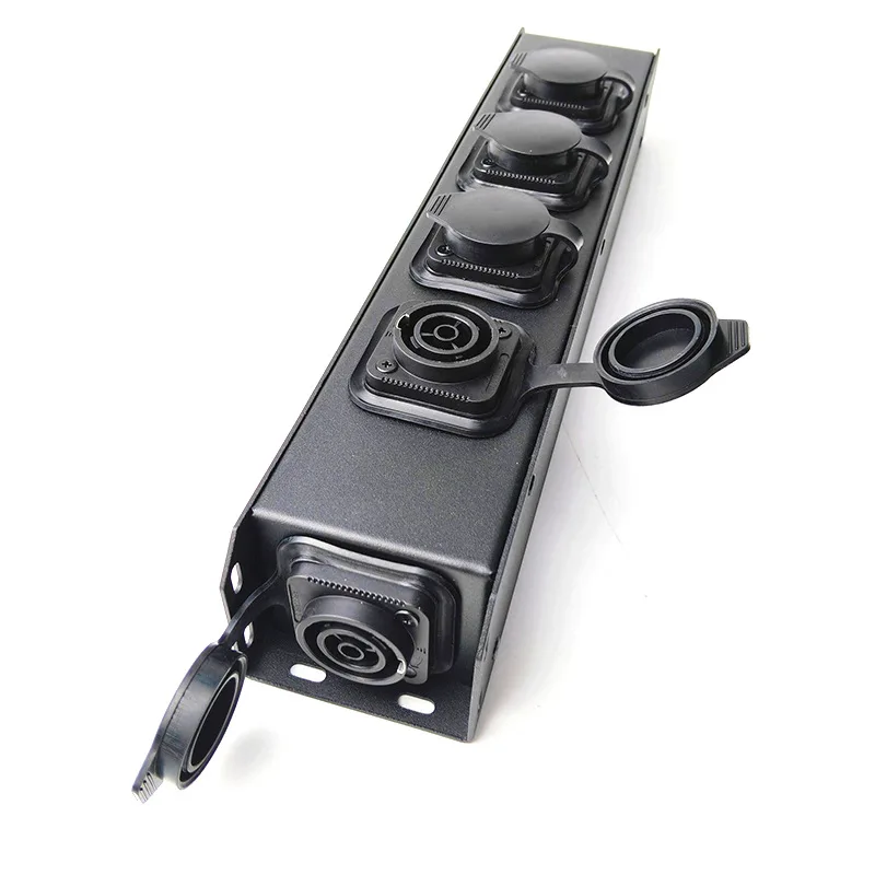 Powercon True1 Distribution Box Power Adapter Stage Lighting And Audio Equipment Power Socket 20A No Sockets