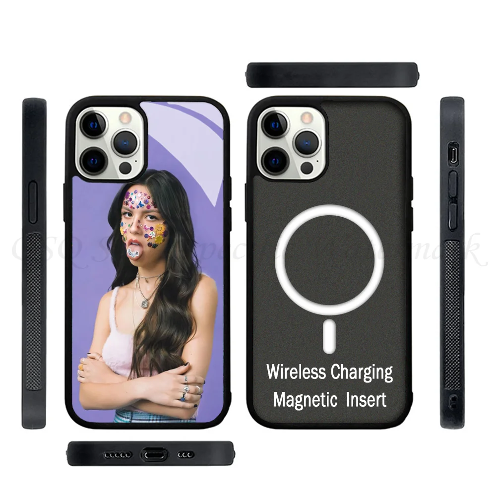 O Olivia Isabel Rodrigo Mobile Phone Cases For IPhone 15 14 13 Pro Max 11 12 Mini Alex Mirror TPU Shell