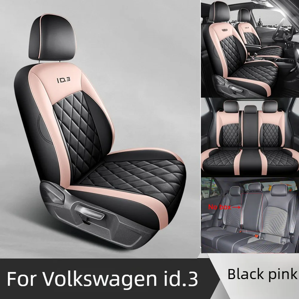 Nieuwe Autostoel Cover Voor Vw ID.3 2021 2022 2023 2024 2025 Custom Fit Seat Protector Alle Seizoen Volledig Omringd interieur Accessoire
