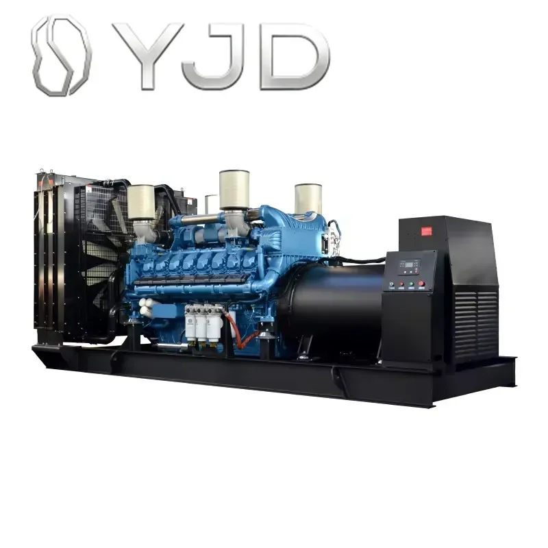 YJD 3125kva Baudouin 12M55D2700E311 Electric Engine 2500KW Diesel Generator with Leroy Somer Mecc Marathn Alternator