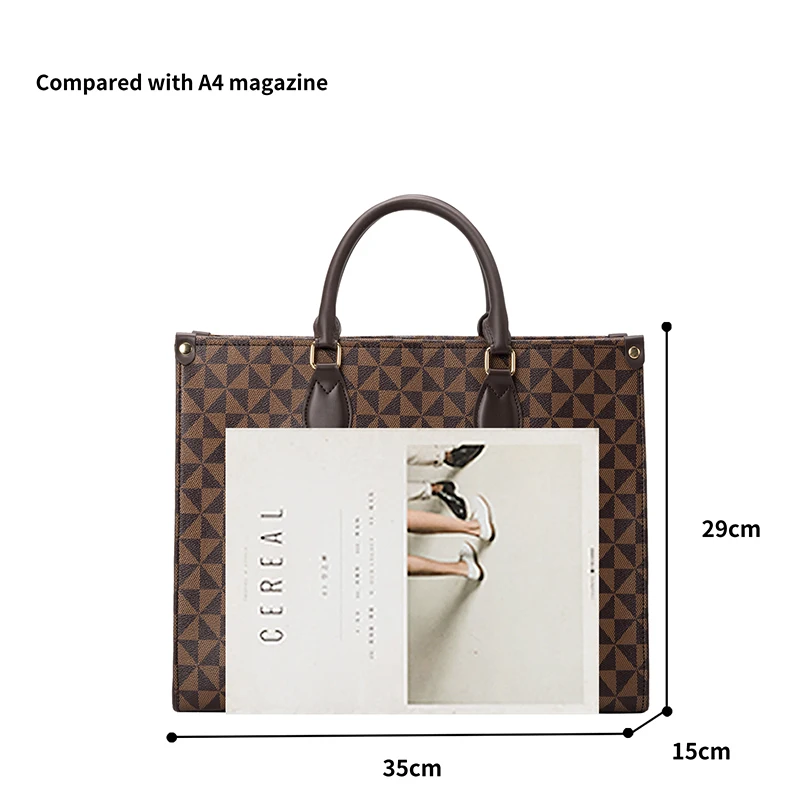 Women Bags New With Shoulder Tote Luxury Designer Leather Fashion Vintage Shopper Big Ladies Handbags