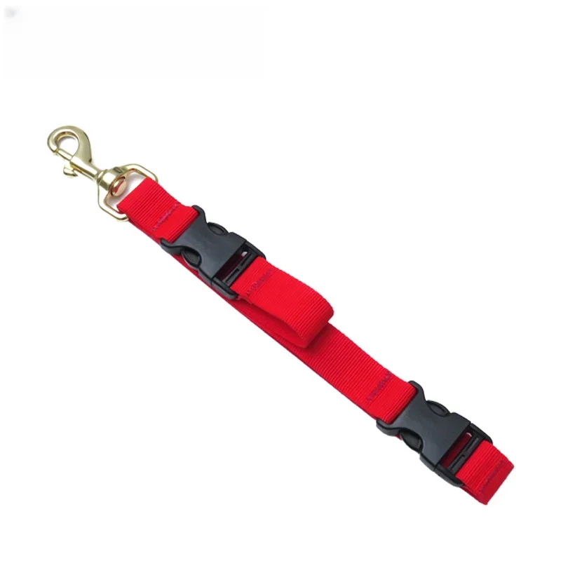 Scuba Diving Lanyard Clip 255x25mm Webbings Strap Buckles  Fin Frog Shoe Lifting Rope Clasp For BCD Side Mount For Diving