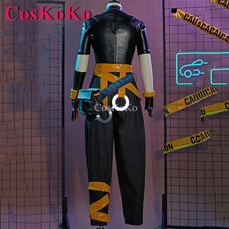 CosKoKo Ezreal Cosplay Game LOL Costume The Prodigal Explorer Heartsteel Men's Team Outfit Halloween Party Role Play Clothing