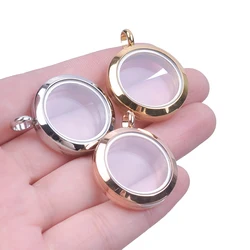 10PCS 30mm Classic Stainless Steel High Quality Medallions floating charms for living lockets Rust-proof Pendants Craft Jewelry