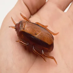 1PC Real Touch Fake Rat Cockroach Toy Electronic Trick-Playing Antistres Toys Halloween Simulation Bugs Kids Aldults Prank Toys