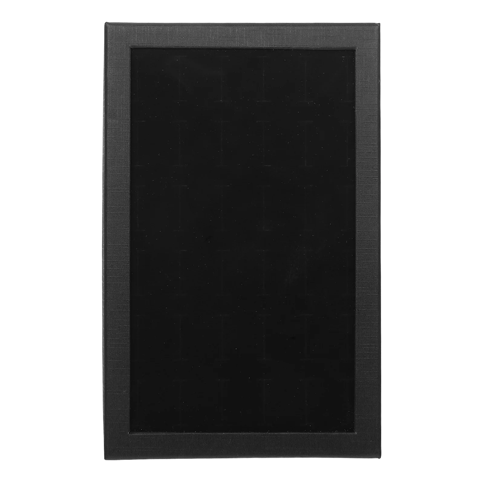 

Ring Pvc Window Jewelry Organizer Rings Stud Earrings Storage Display Travel Portable Earring Holder Box Wedding Ring Jewelry