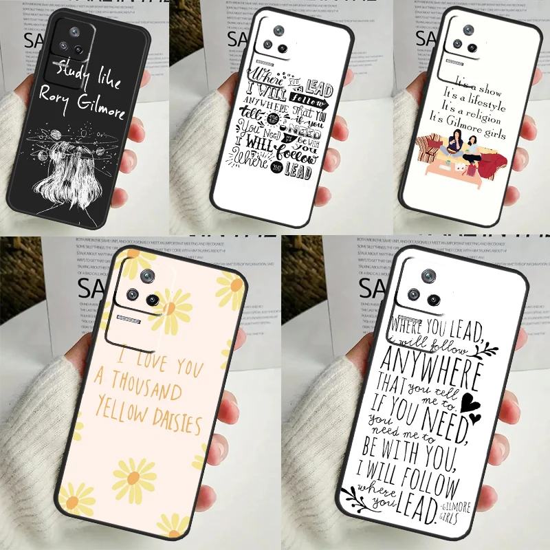 Gilmore Girls Quotes Case For Xiaomi 14 13 Ultra 12 Lite 11T 12T 13T Pro POCO M6 X3 X5 X6 Pro F3 F5 M5s Cover