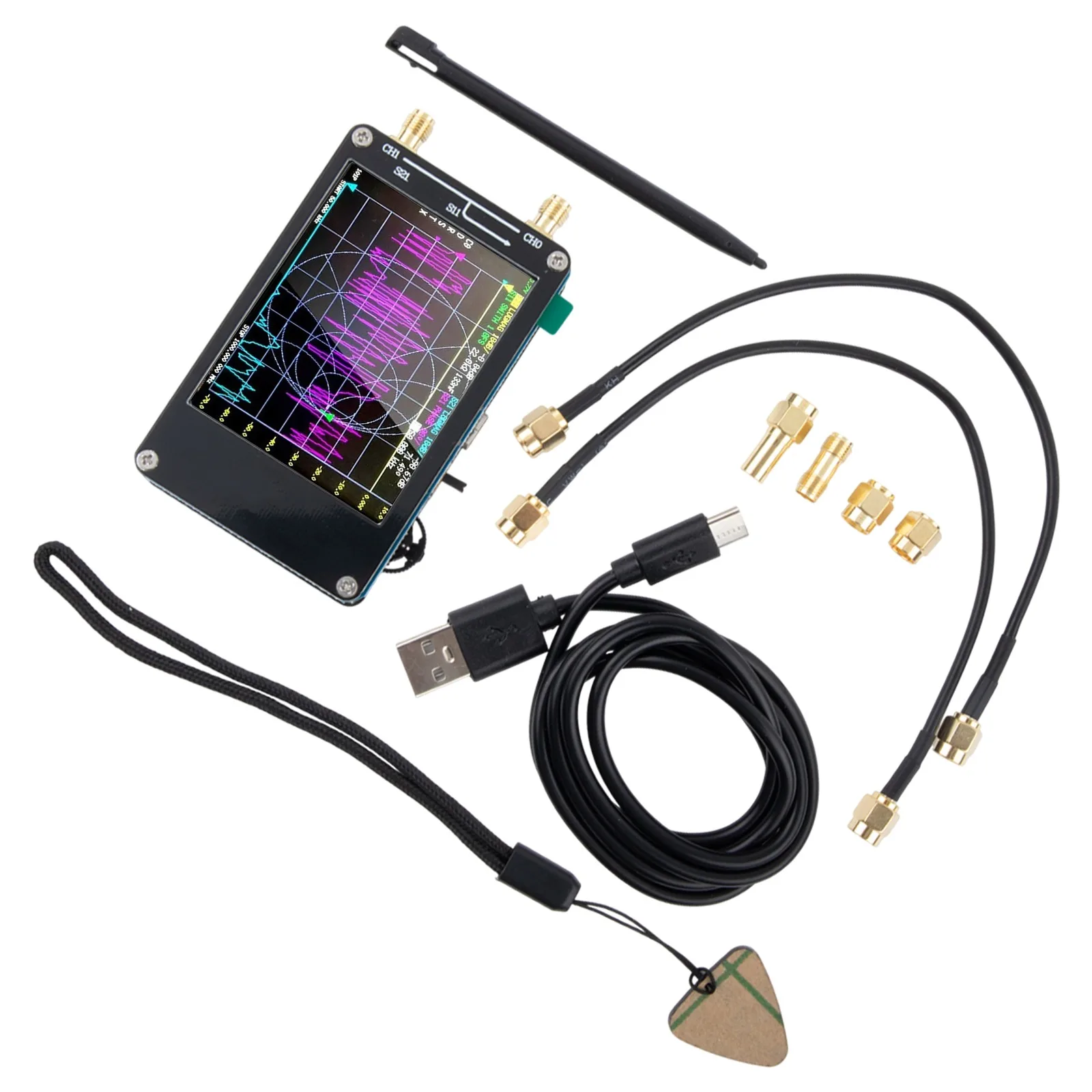 

Усовершенствованный анализатор антенн для КВ и УКВ, компактный размер, с сенсорным экраном и возможностью автономной работы до 2 часов