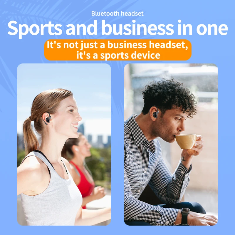 VAORLO-Écouteurs Intra-Auriculaires Sans Fil Bluetooth 5.2, Oreillettes de dehors à Commande Tactile, pour Xiaomi, Huawei, iPhone