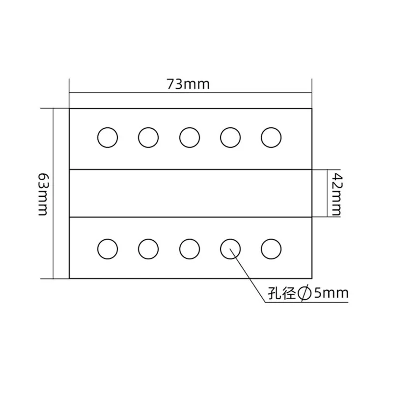 1PC Aluminum PTC Heater Thermostat Constant Temperature 76x63x7mm 12V24V220V 70C-180C 8W-150W