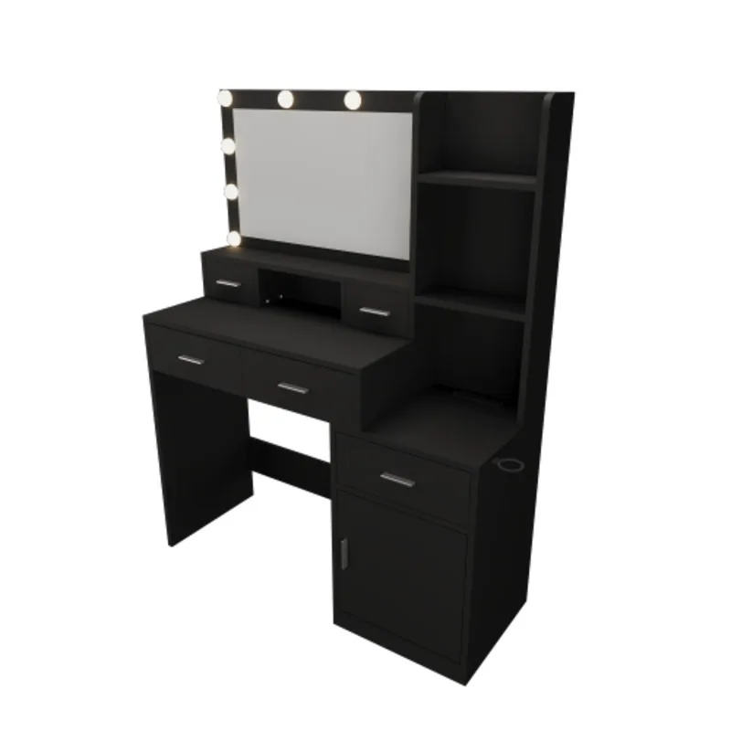 Newly Designed Smart Mirror Dressing Table With Drawers And Storage Cabinet  Dressing Table With Dressing Pad For Bedroom