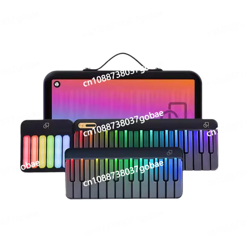 

Портативная магнитная клавиатура для игр и пения, интеллектуальная автоматическая передача, электронный орган радуги для начинающих