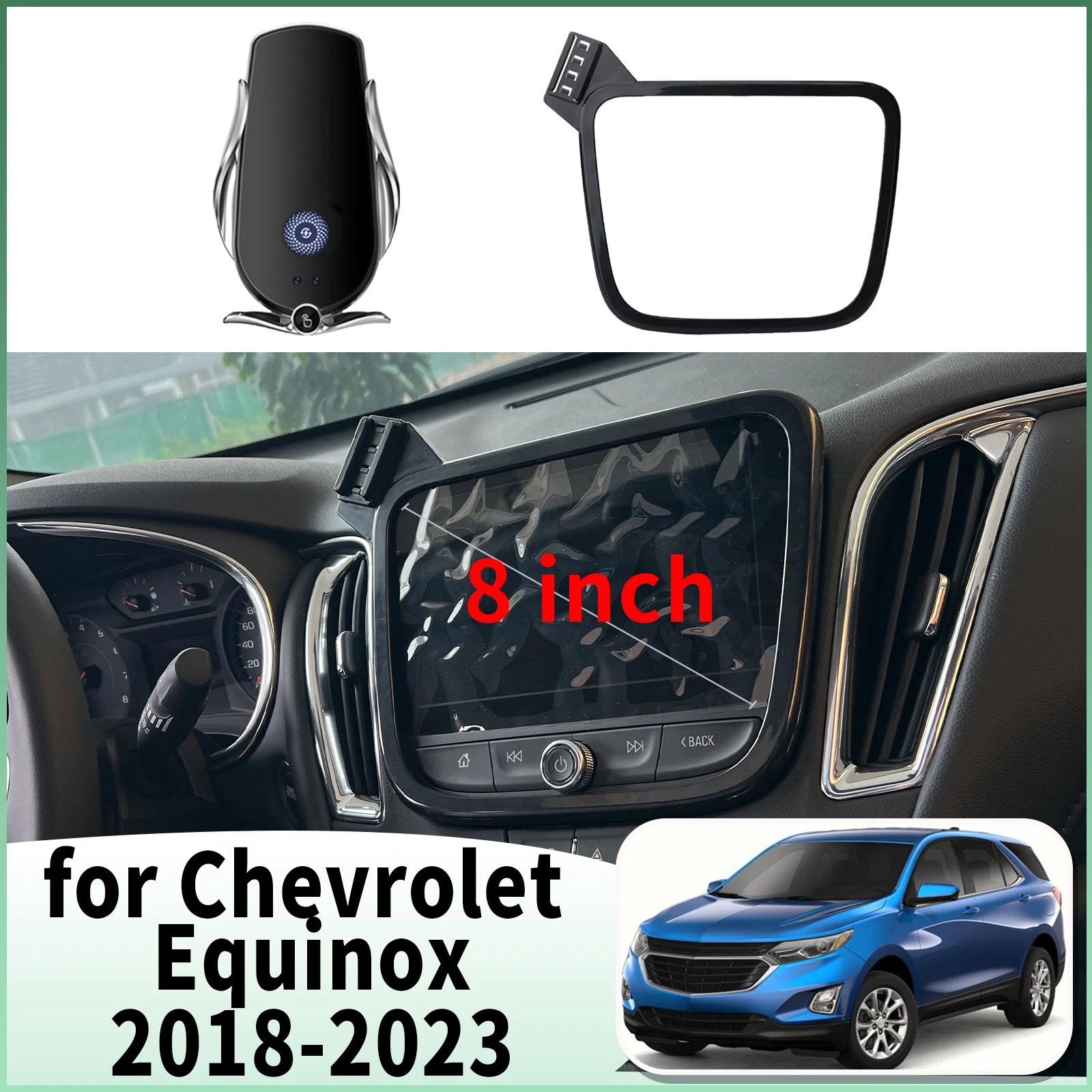 

fit for Chevrolet Equinox 2018 2019 2020-2023 Specific Dashboard Navigation Phone Holder Mount Design Car​​ accessoires