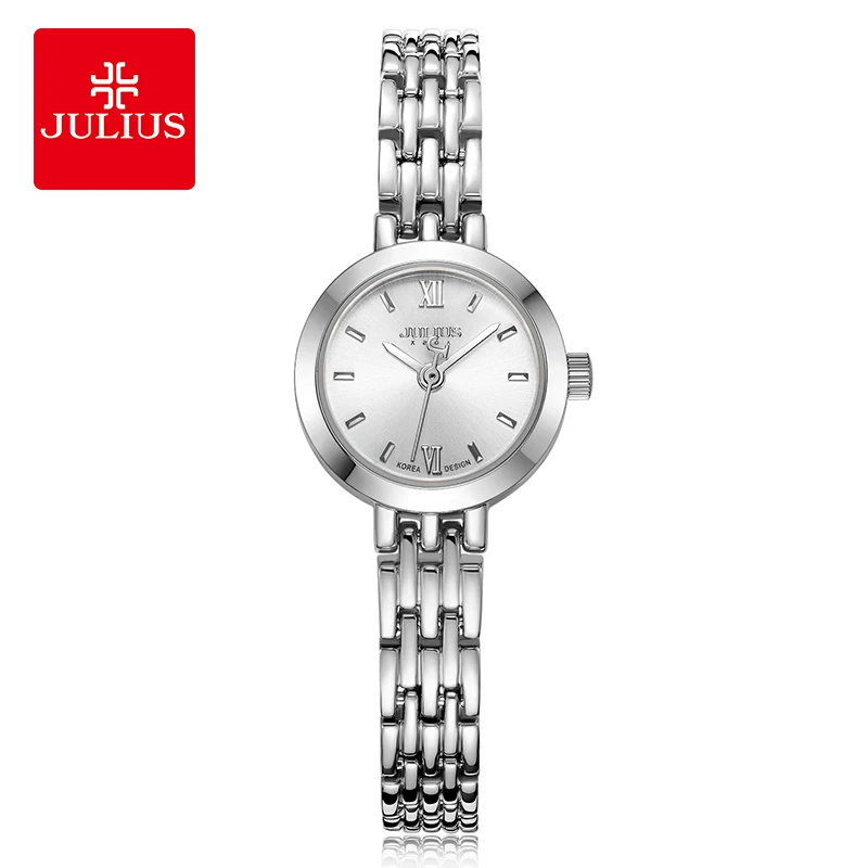Julius Ladies Watches Fashion Small Round Quartz Watch Waterproof Women's Watch Gifts For Woman 770