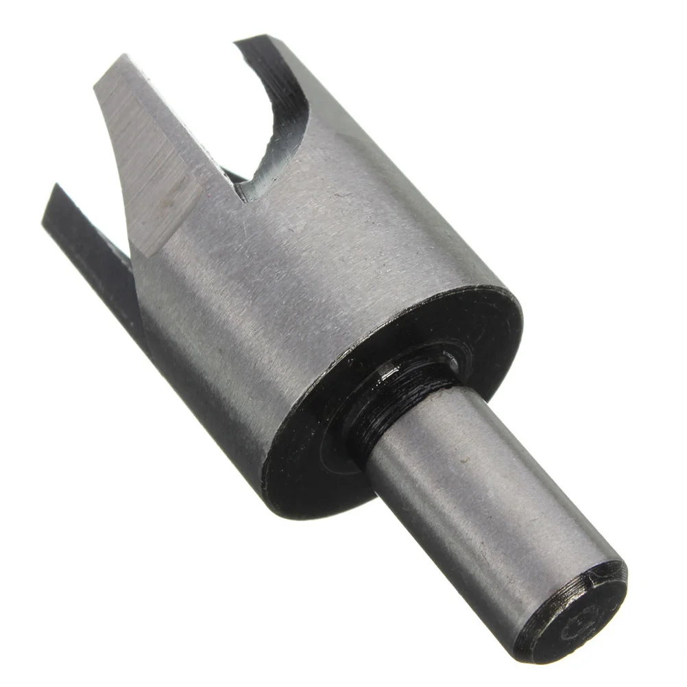 8 pcs Wood Plug Cutters Straight Tapered Deep Hardened Carbon Steel Drill Bits For Countersink Holes Plug Cutters For Wood Tool