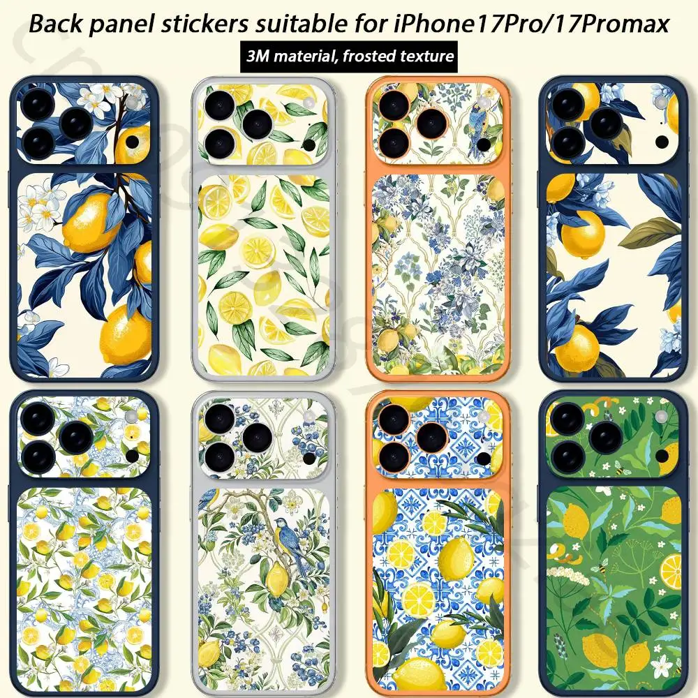 

Samurai Warrior Geisha For iPhone 17 pro Max /17 pro Full Cover Decal Skin Wrap 3D Colorful Rear Protective Sticker Film