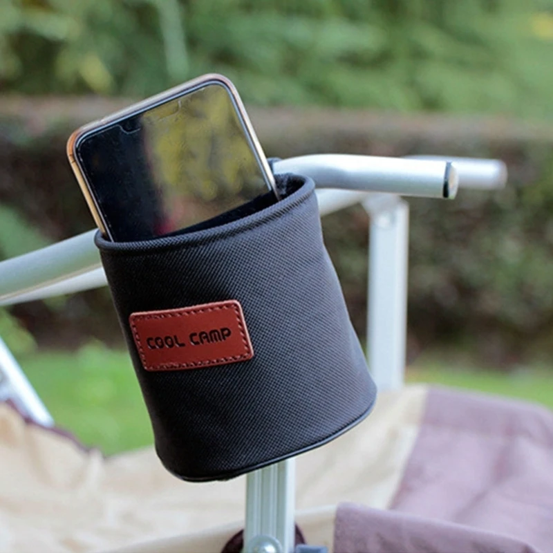 

Bike Bar Cup Holder Chair Side Drink Storage Holder Protective Sleeve Multifunctional Storage Rack Hanger For TOP quality