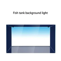 PVC Backlight Background Light Decor Aquarium RGB LED Fish Tank Ornament Acrylic Material Marine or Plants Lamp