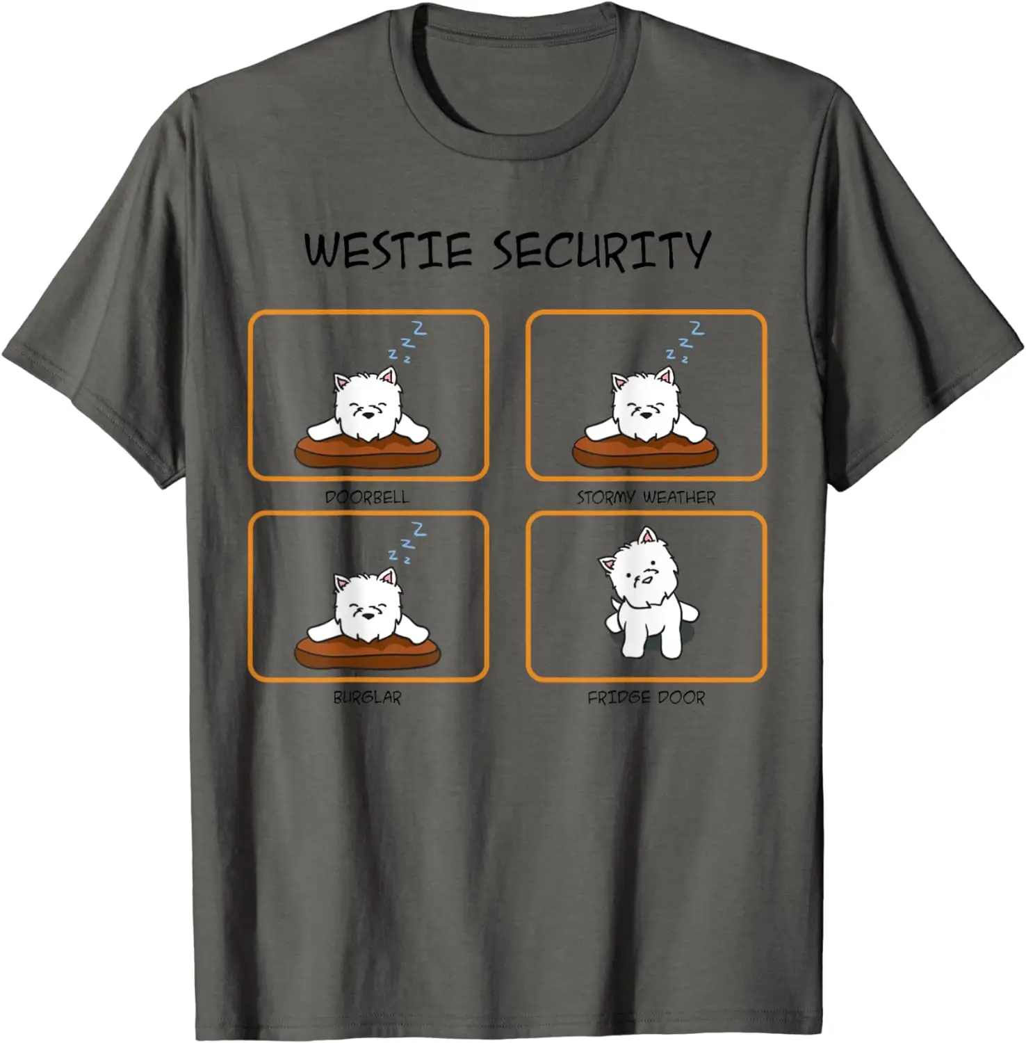 Westie | Funny Lazy Security Dog T-Shirt