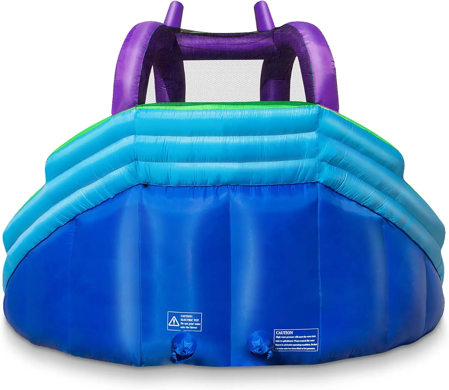 Bounce House dla dzieci ze ścianą wspinaczkową, zjeżdżalnią i basenem-zawiera dmuchawę