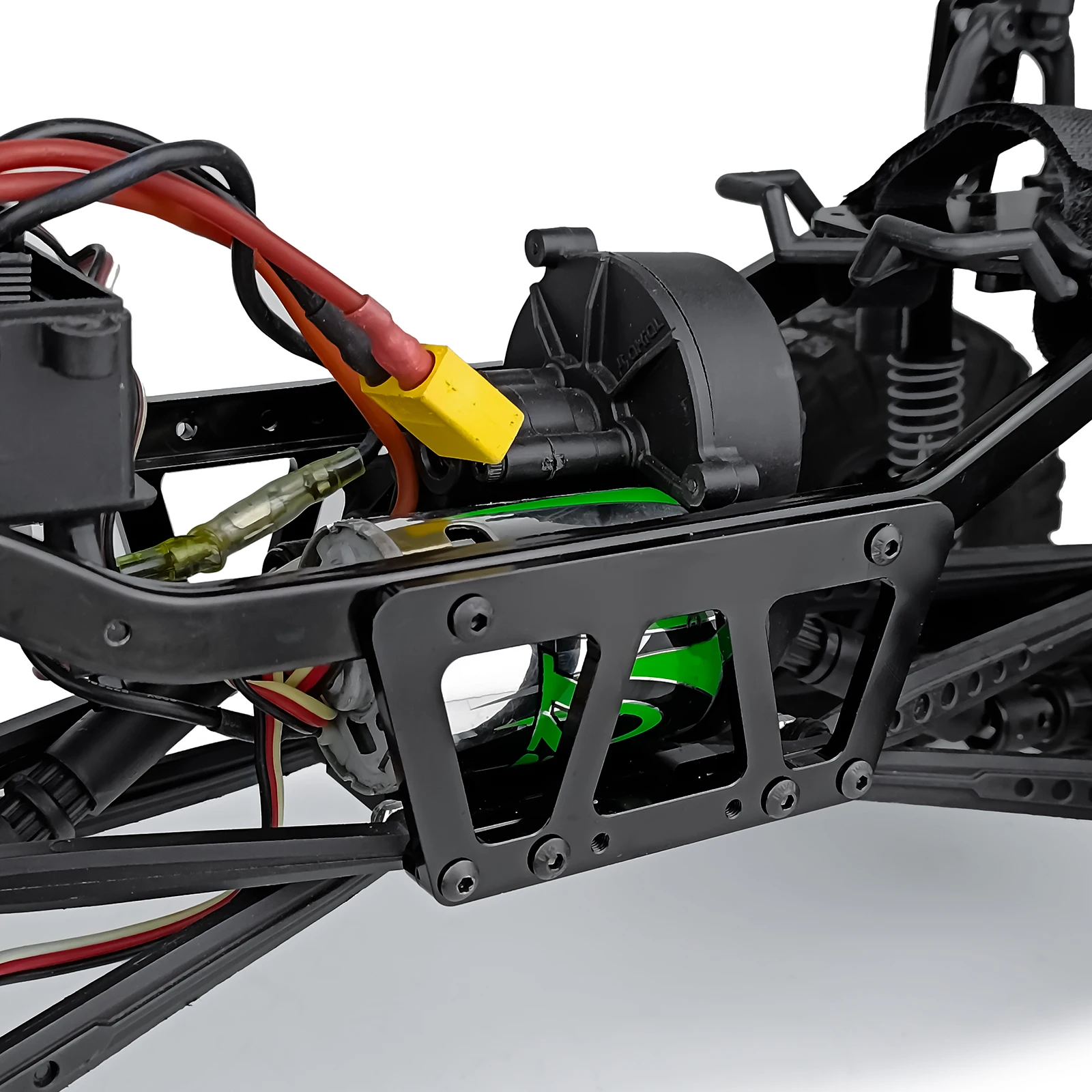 AXSPEED Aluminum Alloy Chassis Lift Plate Set for 1/10 Axial SCX10 RC Truck Models Car Upgrade Parts