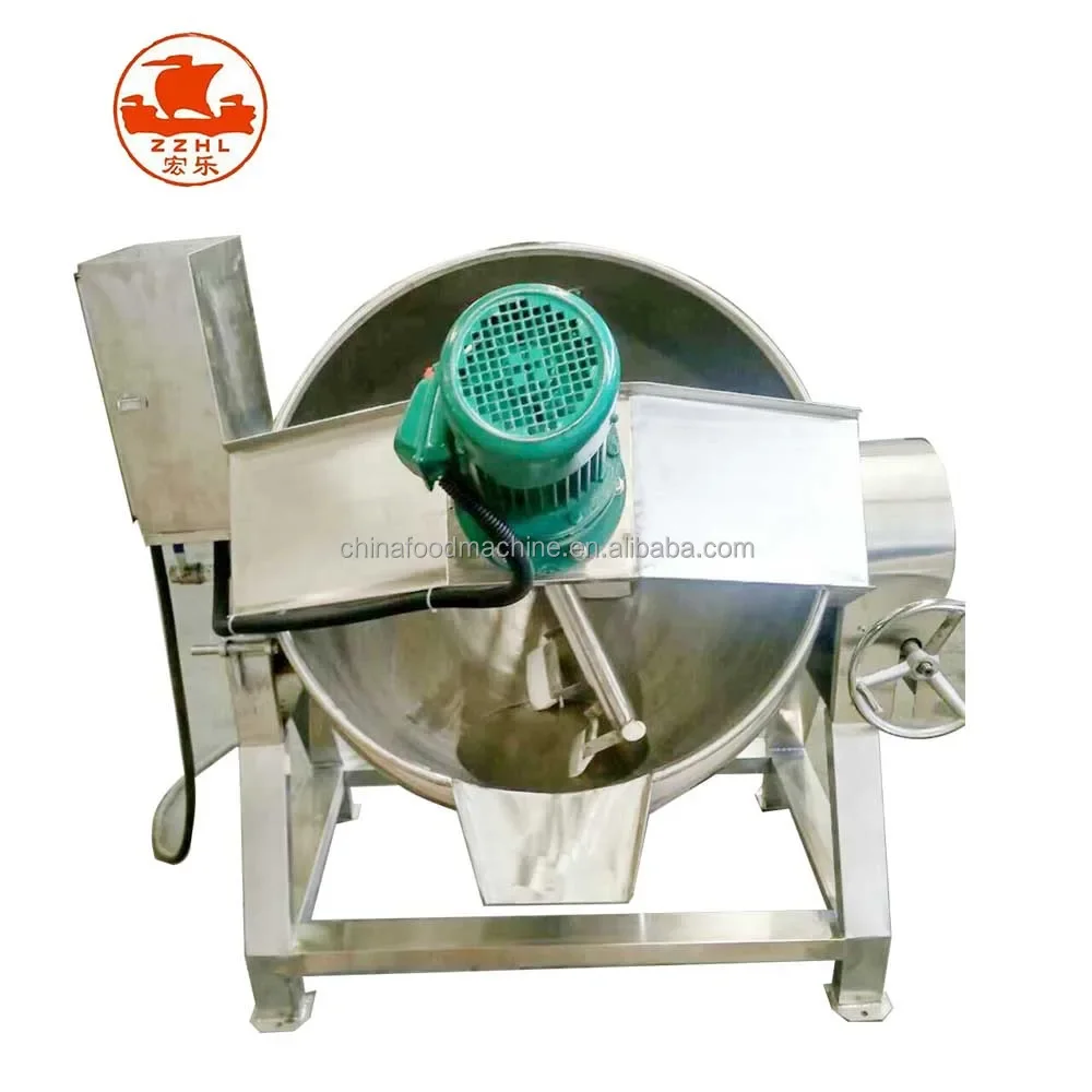 Milk Boiling Kettle Tank Milk Cooking Pot Candy Making Machine Sausage Cooking Machine