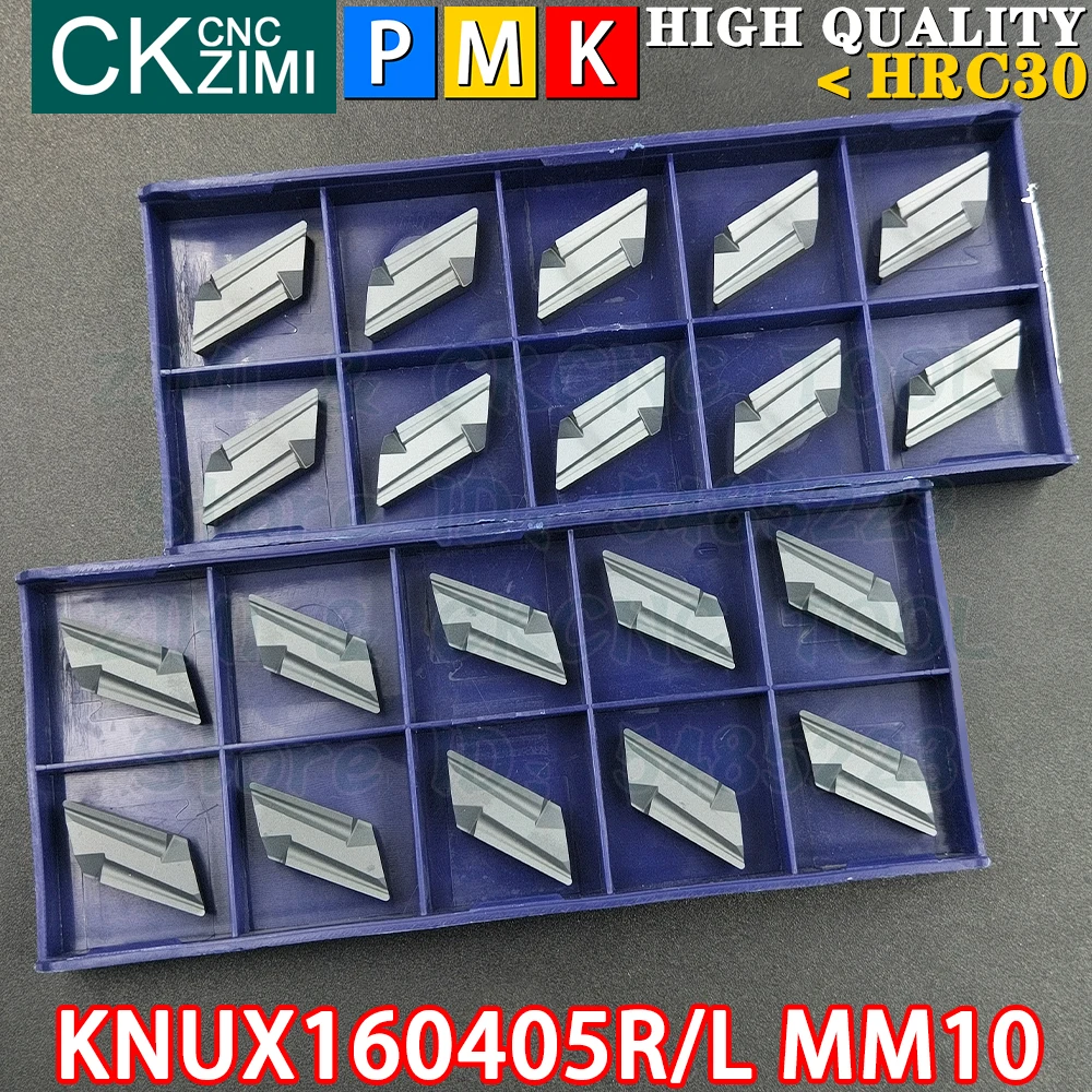 KNUX160405R MM10 KNUX160405L MM10 Carbide Insert Copying Turning Inserts Cutting Tool CNC Metal lathe Tools KNUX for DKJNL DKJNR