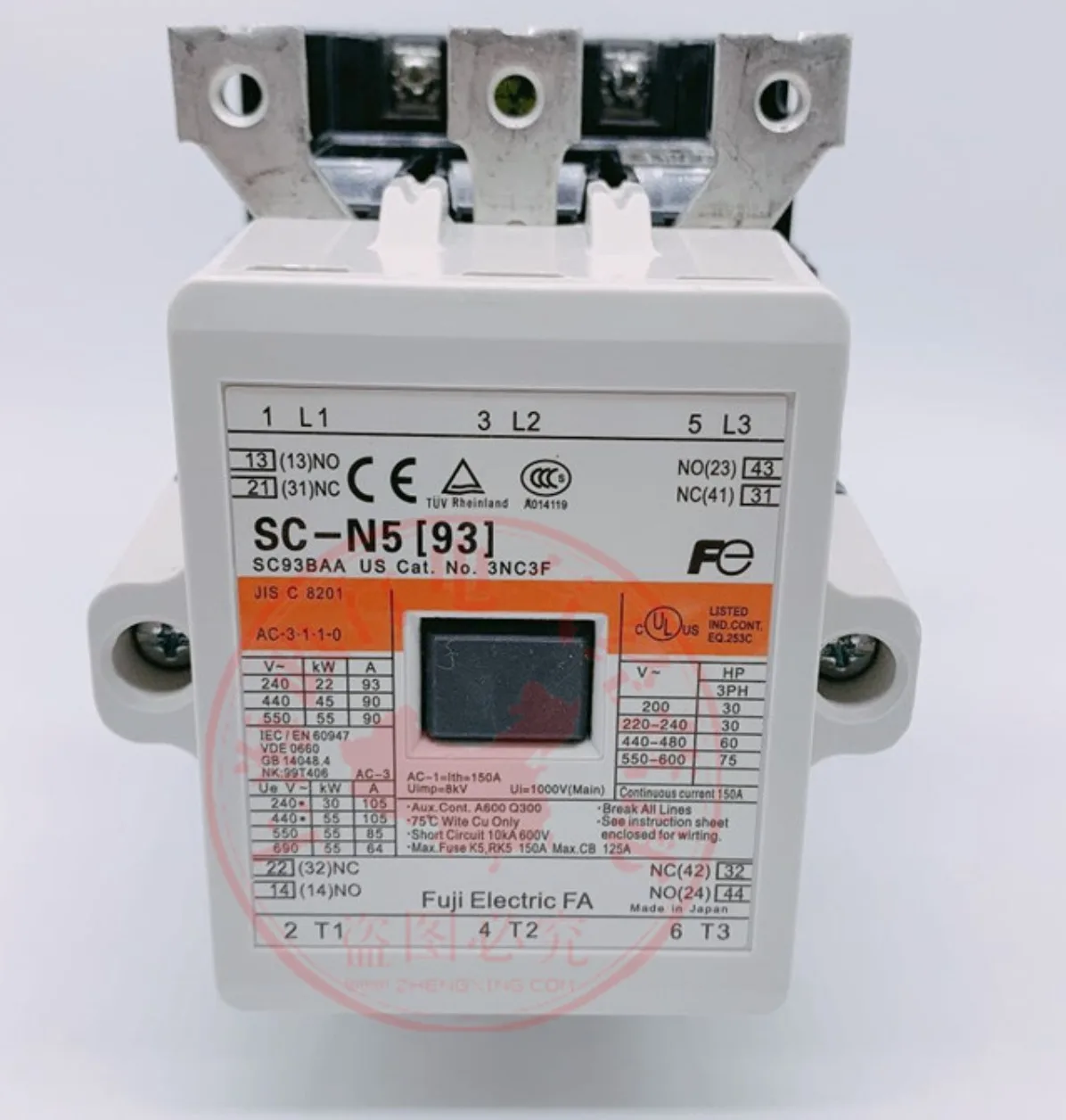 

SC-N5 AC/DC 110V 3P | 105A | 110VAC/DC SC AC/DC contactor (AC/DC coil)