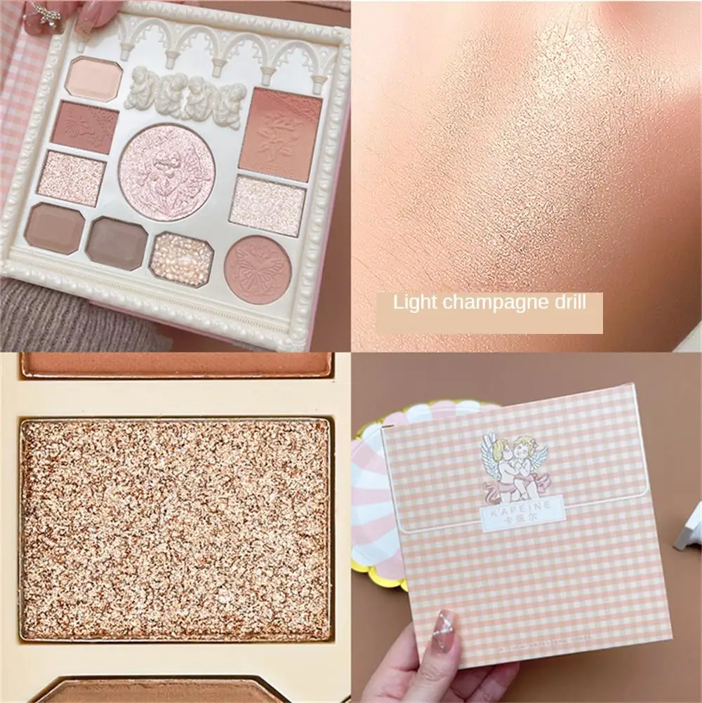 Eyeshadow Palette Angel Series Cute Eye Shadow Eye Glitter Make Up Palette Naked Eyeshadow Palette Shimmer Matte Finishes