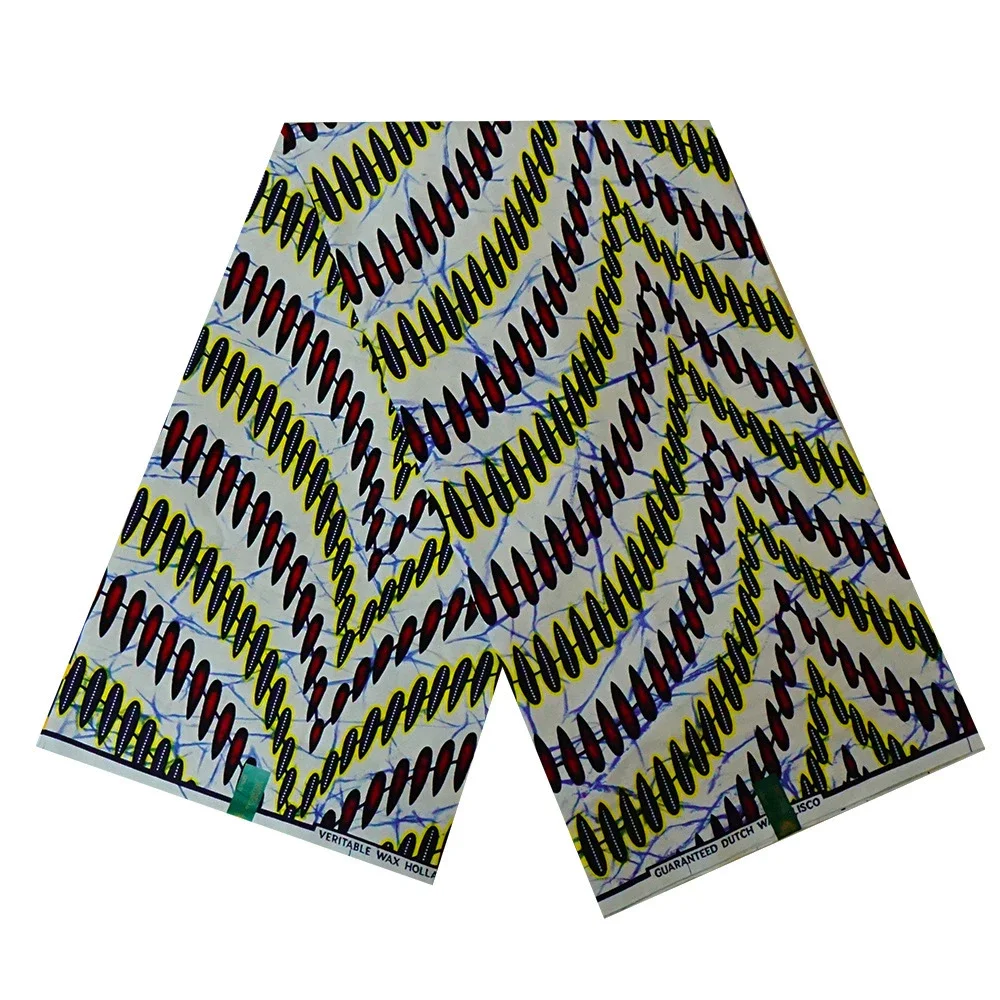 

African Style Printed Gray Wax Batik Fabric,6Yards Long 115CM Wide Fabric for Spring Summer Pants Clothing Cushion Sofa DIY R891