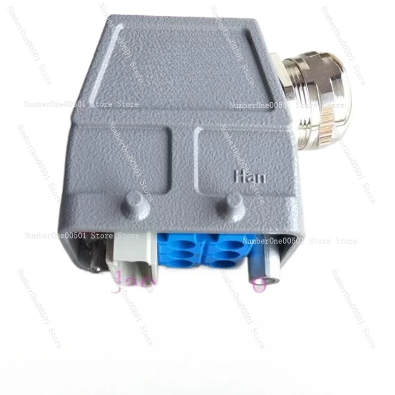 Applicable to HARTING connector gas-electric combination 6 gas circuits 4MM Harding 12 circuits 10A250V plug holder