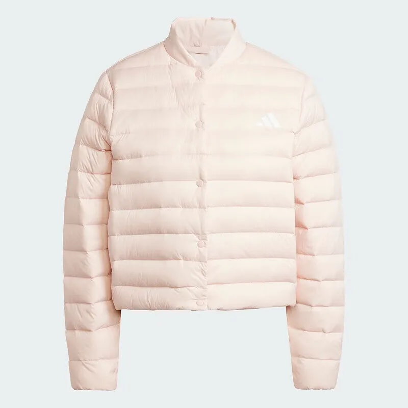 

Adidas women's 2024 winter outdoor warm sportswear stand collar windproof casual down jacket JM1234