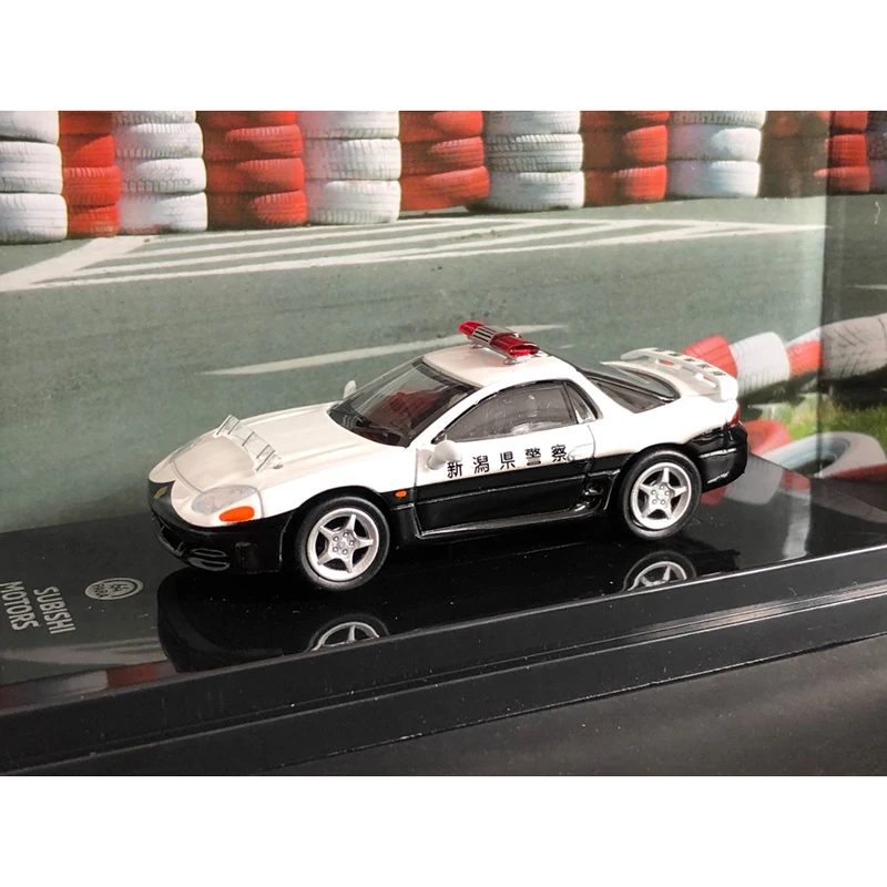 

PARA Diecast 1:64 Scale 3000GTO Police Alloy Simulation Car Model Gift Toy Static Souvenirs Collection Display Dectoration