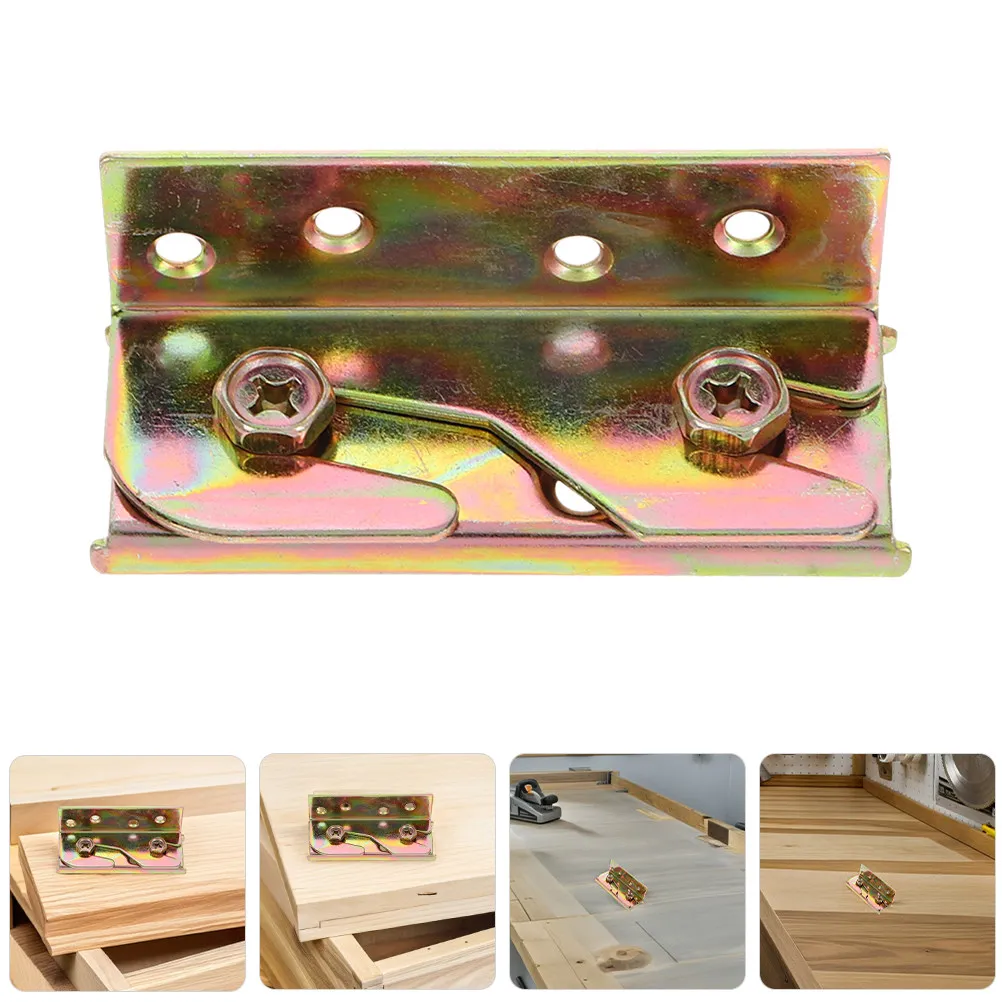 

12 шт. Невидимые кронштейны для кровати, сверхпрочные, без врезки, с крепежными винтами, для изголовья, изножья и каркаса кровати